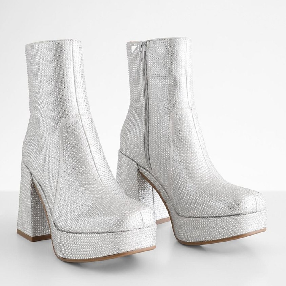 MIA Glitz Rhinestone Boots